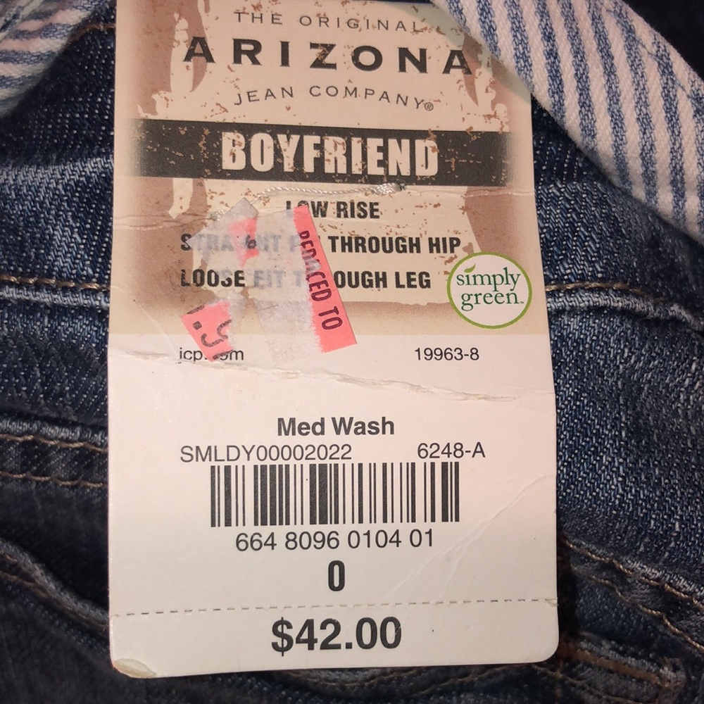 Arizona Jean Capris. NWT. 0 - Picture 9 of 11